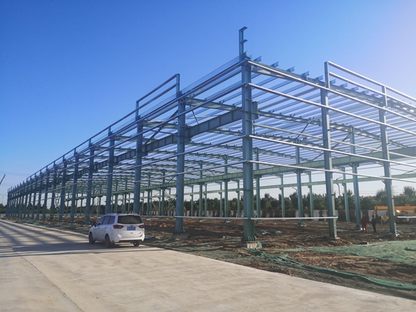 山東乾鋼金屬科技有限公司二期鋼結構工程