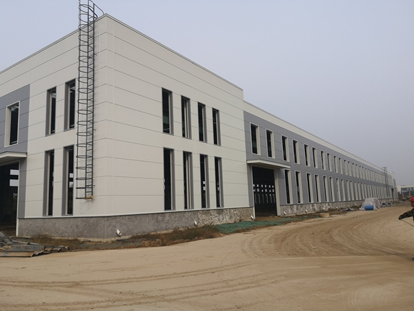 山東乾鋼金屬科技有限公司二期鋼結構工程